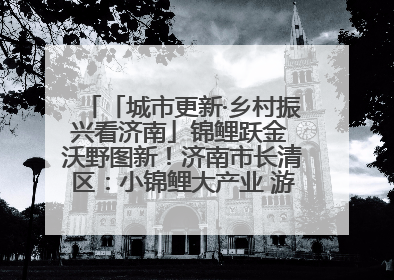 「城市更新·乡村振兴看济南」锦鲤跃金 沃野图新！济南市长清区：小锦鲤大产业 游出农旅新风景