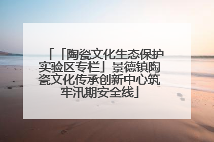 「陶瓷文化生态保护实验区专栏」景德镇陶瓷文化传承创新中心筑牢汛期安全线