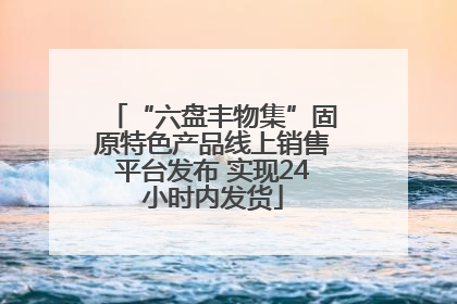 “六盘丰物集”固原特色产品线上销售平台发布 实现24小时内发货