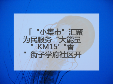 “小集市”汇聚为民服务“大能量”KM15′“香”街子学府社区开集迎端午