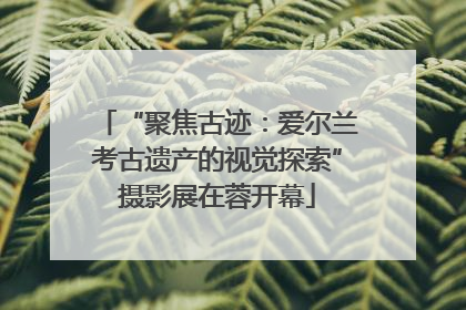 “聚焦古迹：爱尔兰考古遗产的视觉探索”摄影展在蓉开幕