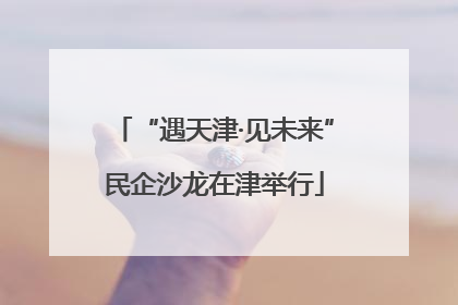 “遇天津·见未来”民企沙龙在津举行