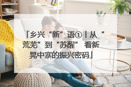 乡兴“新”语①丨从“荒芜”到“苏醒” 看新晃中寨的振兴密码