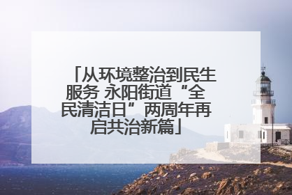 从环境整治到民生服务 永阳街道“全民清洁日”两周年再启共治新篇