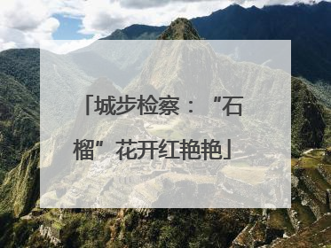 城步检察：“石榴”花开红艳艳