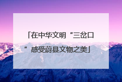 在中华文明“三岔口”感受蔚县文物之美