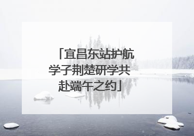 宜昌东站护航学子荆楚研学共赴端午之约