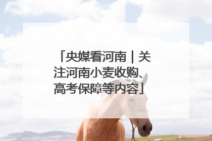 央媒看河南｜关注河南小麦收购、高考保障等内容