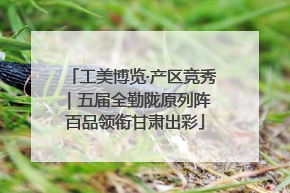 工美博览·产区竞秀｜五届全勤陇原列阵 百品领衔甘肃出彩