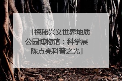 探秘兴义世界地质公园博物馆：科学展陈点亮科普之光