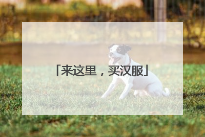 来这里，买汉服