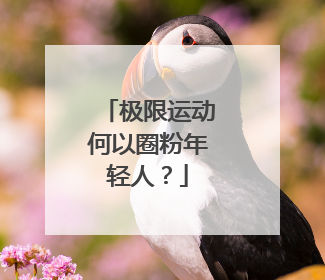 极限运动何以圈粉年轻人？