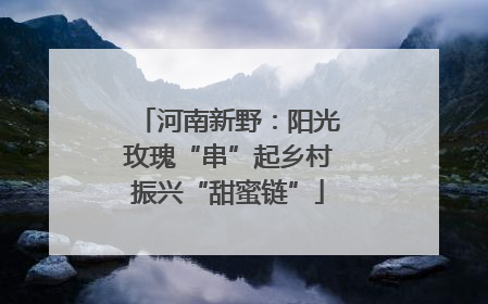 河南新野：阳光玫瑰“串”起乡村振兴“甜蜜链”