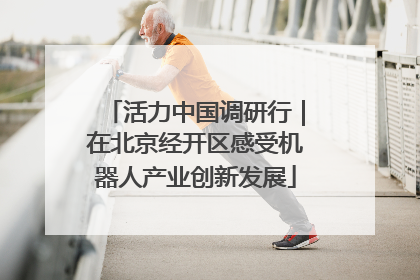 活力中国调研行｜在北京经开区感受机器人产业创新发展