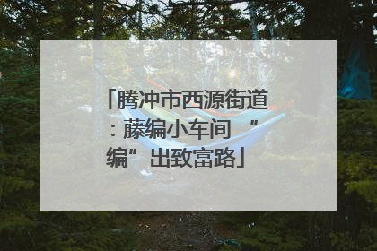 腾冲市西源街道：藤编小车间 “编”出致富路