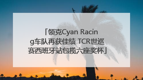 领克Cyan Racing车队再获佳绩 TCR世巡赛西班牙站包揽六座奖杯