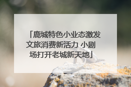 鹿城特色小业态激发文旅消费新活力 小剧场打开老城新天地
