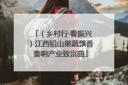 （乡村行·看振兴）江西铅山果蔬飘香 奏响产业致富曲